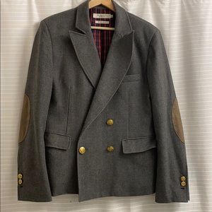 Shades of Grey pea coat blazer